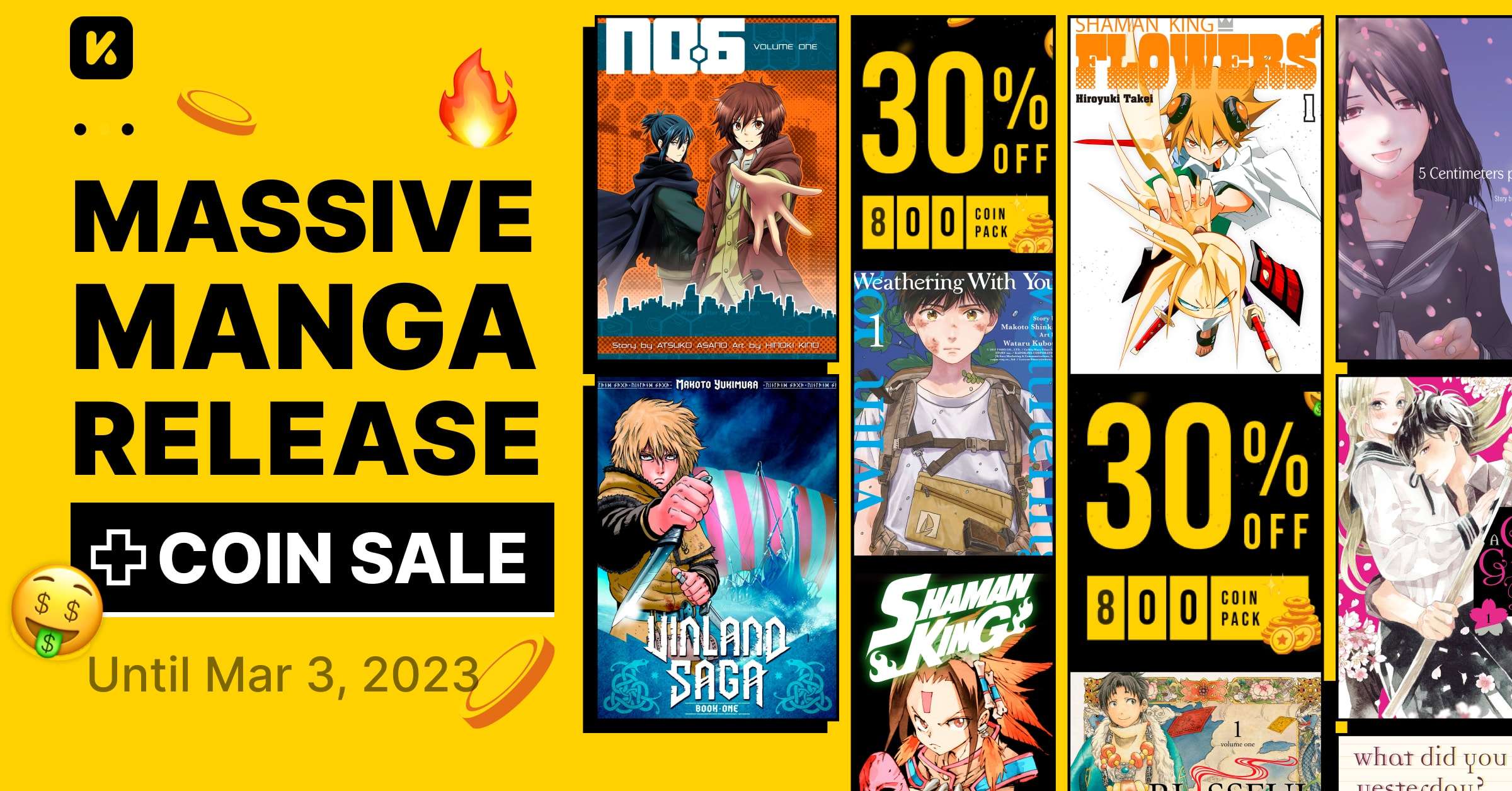 Massive Manga Release on INKR