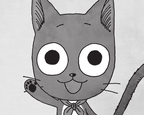 HAPPY THE BLUE CAT