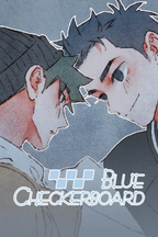 Blue Checkerboard
